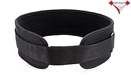 VICTORY Supreme Gym Belt Flexible - Light Weight Back & Abdomen Support Black Brand: Victory