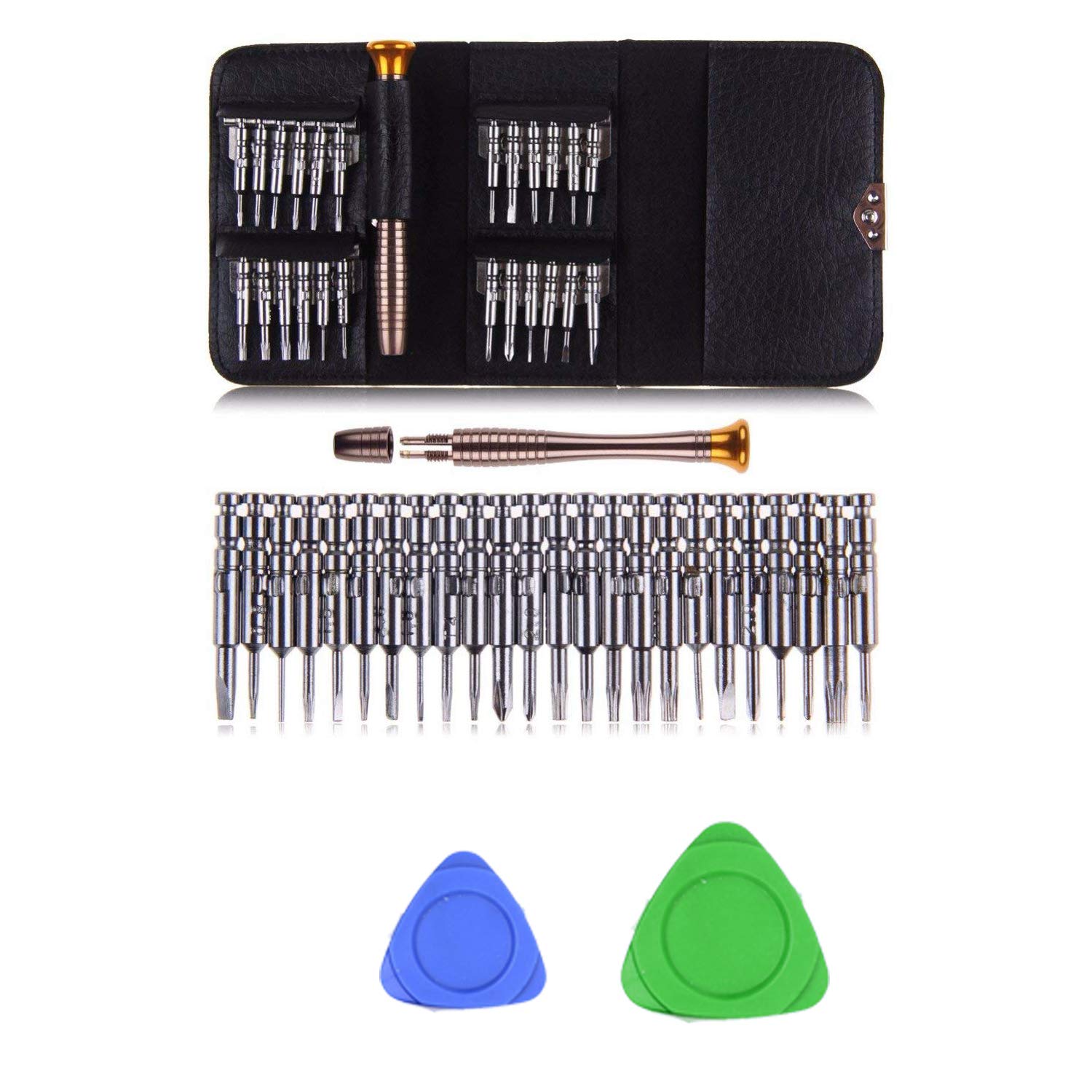 THEMISTO - built with passion 27 in 1 Precision Screwdriver Set Multi Pocket Repair Tool Kit for Mobiles, Laptops, Electronics