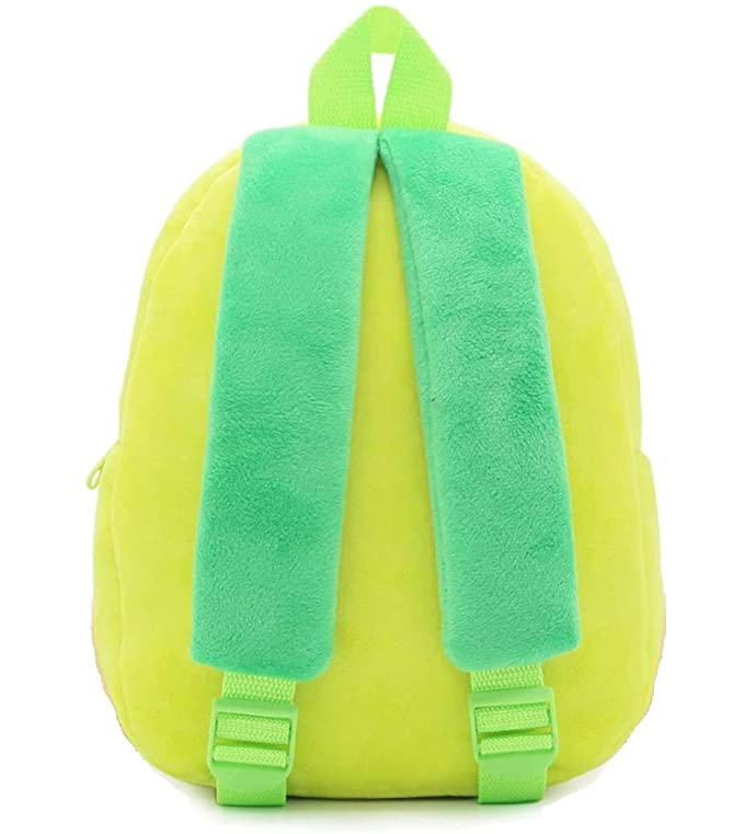 Blue Tree Soft Material School Bag for Kids Plush Backpack Cartoon Toy | Children's Gifts Boy/Girl/Baby/ Decor School Bag for Kids(Age 2 to 6 Year) (Tortoise)
