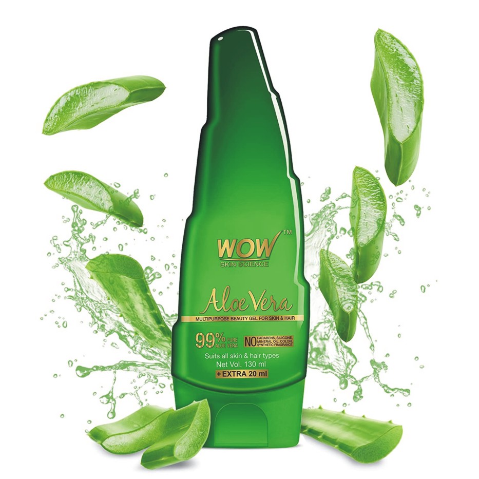 WOW SKIN SCIENCE Aloe Vera Multipurpose Beauty Gel For Skin And Hair  (130 ml)