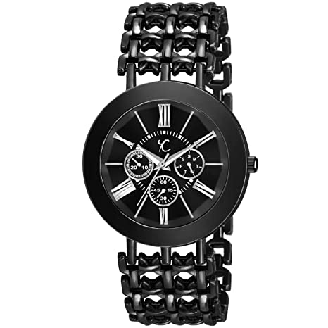 YOUTH CLUB- BR-610BLKK Fab Analog Watch for Girls and Women (Black)