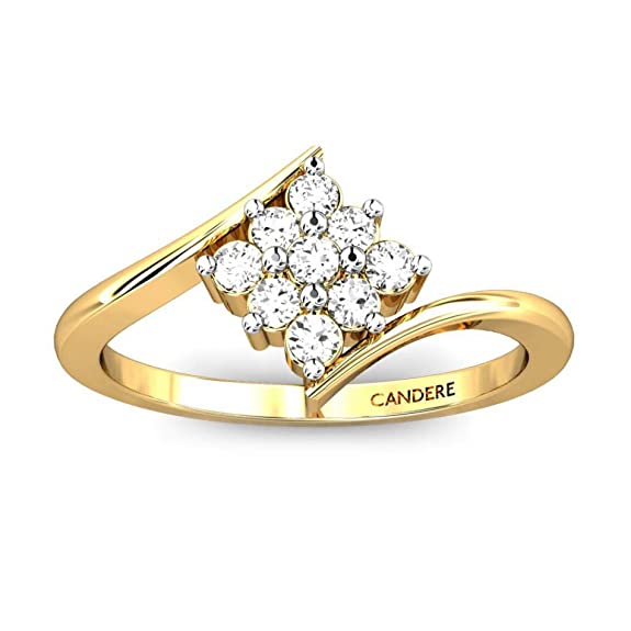 Kalyan Jewellers Yellow Gold Ring for Women