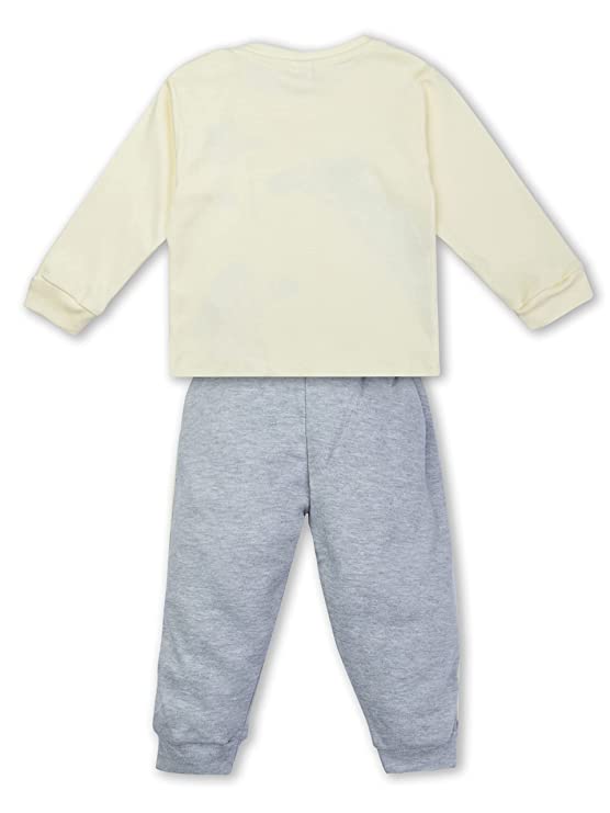 Montello Full Sleeves Kids Night Suit for Boys and Girls with Full Tshirt and Pajama Baby Clothing Set