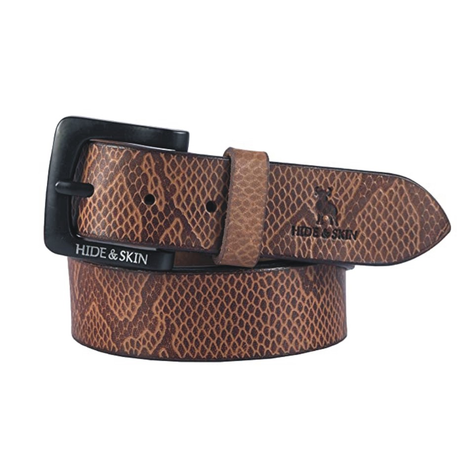 HIDE & SKIN Genuine Leather belt for Men