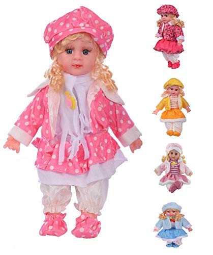 2heet Big Size Singing Songs and Poem Baby Girl Doll (Multicolour, 43 cm)