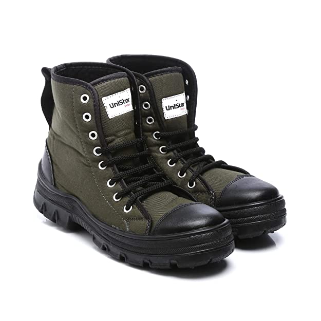 Unistar Jungle Boots; S.Power-OliveGreen