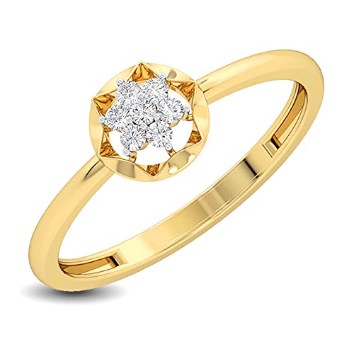 Real Diamond Jewellery Gold Diamond Ring for Woman.