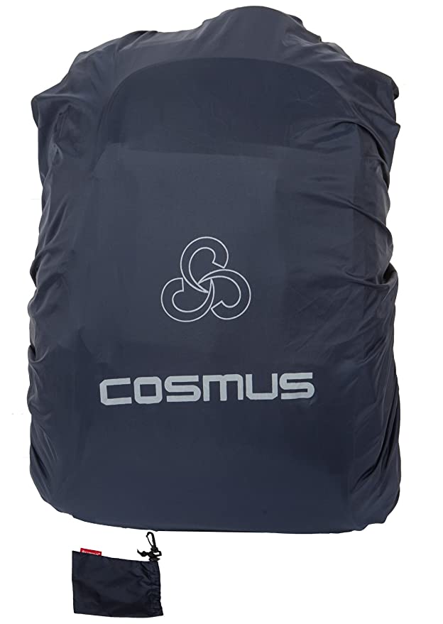 Cosmus Rain Cover with Pouch for School Bags and Backpacks - Navy Blue